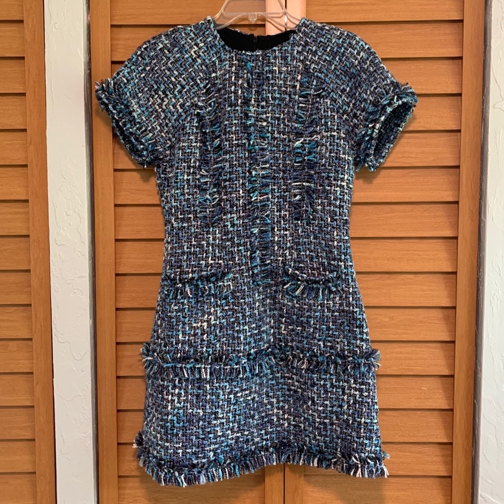 Brave and True Tweed Minidress
